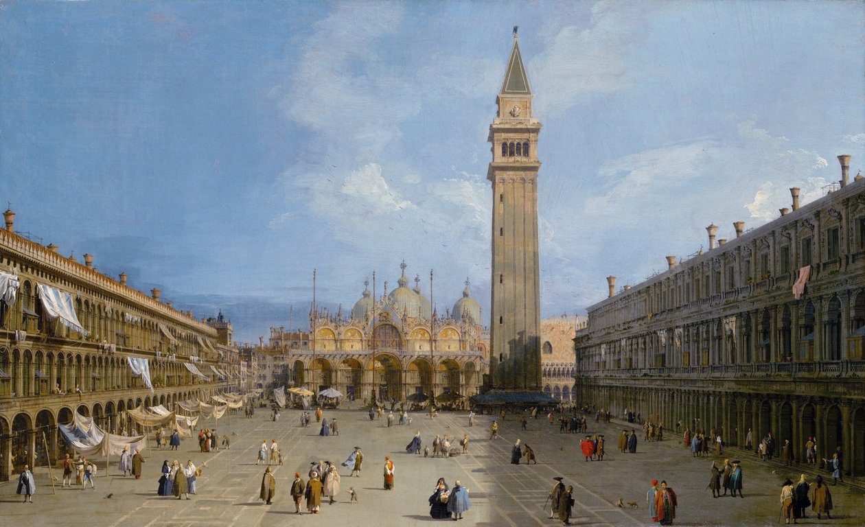 Piazza San Marco da Giovanni Antonio Canal