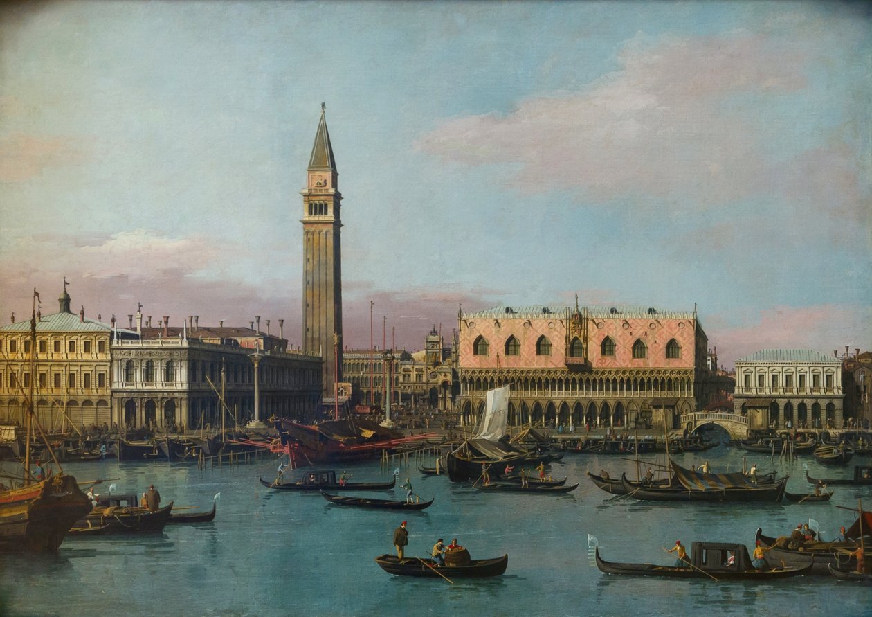 Piazzetta e Riva degli Schiavoni da Giovanni Antonio Canal
