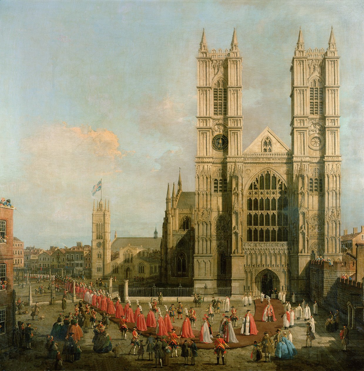 Processione dei Cavalieri del Bagno da Giovanni Antonio Canal