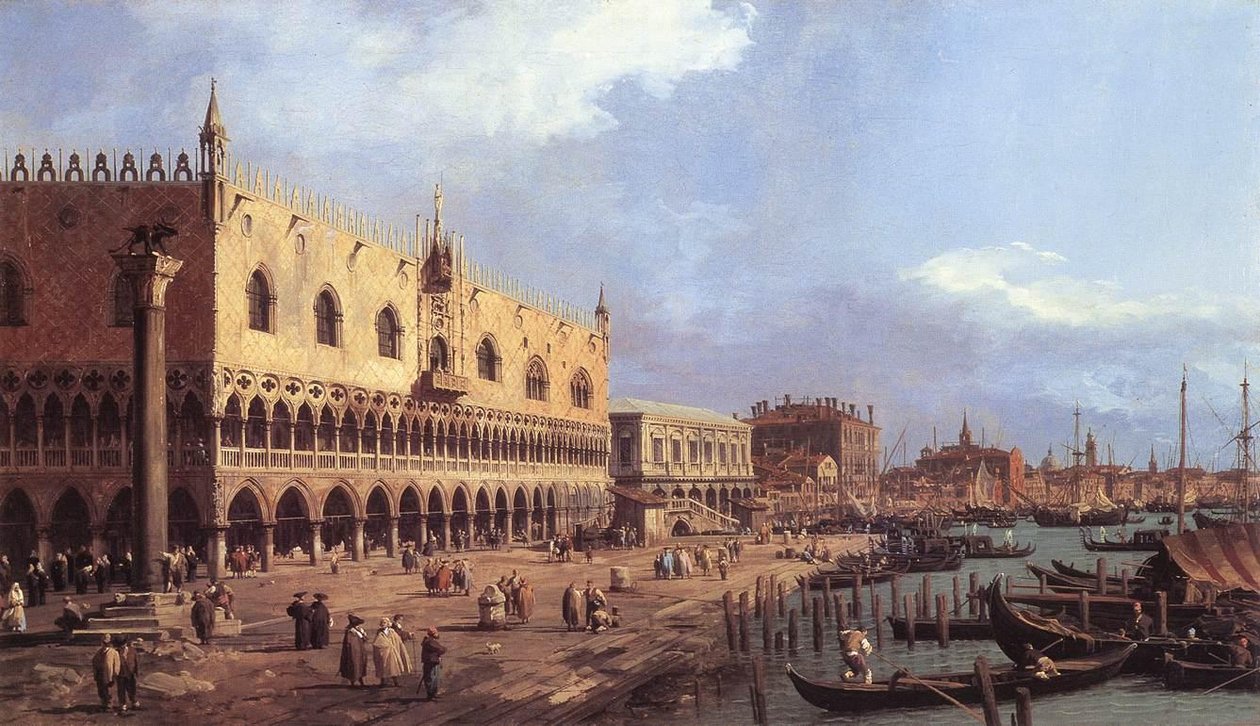 Riva degli Schiavoni da Giovanni Antonio Canal