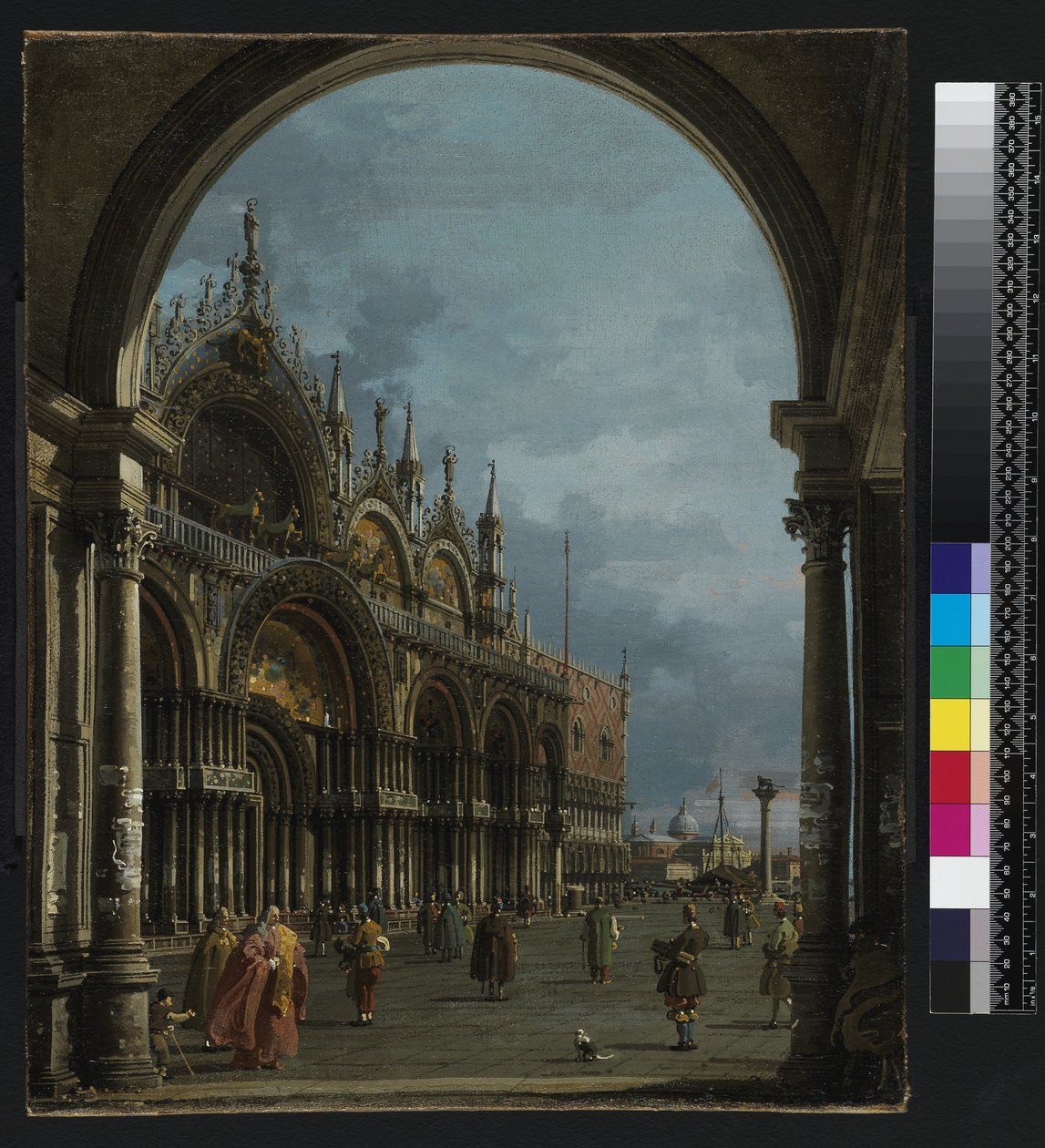 San Marco, Venezia, c.1756 da Giovanni Antonio Canal