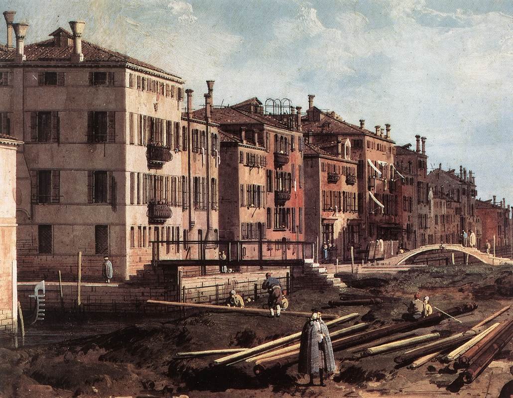 Veduta di San Giuseppe di Castello da Giovanni Antonio Canal
