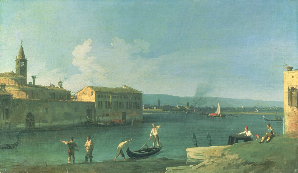 Veduta di San Michele in Isola, Venezia da Giovanni Antonio Canal