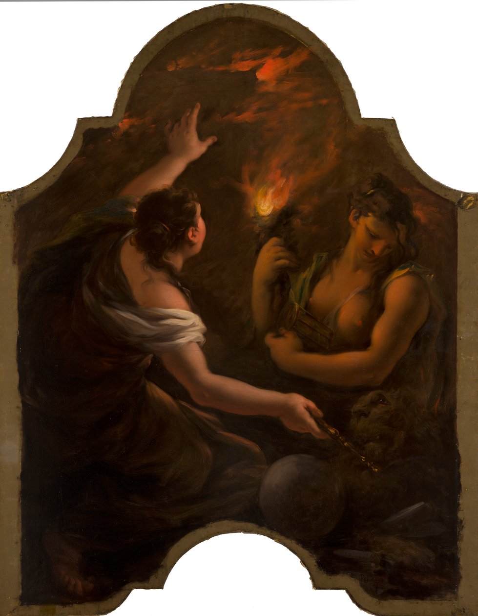 Rappresentazione allegorica da Giovanni Antonio Pellegrini