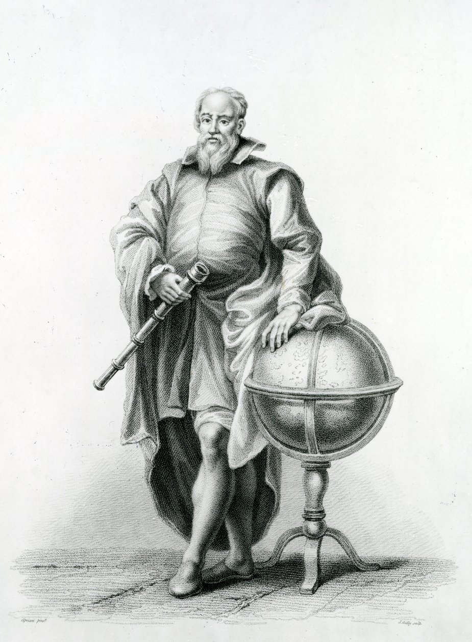 Ritratto di Galileo Galilei, 1815 da Giovanni Battista Cipriani