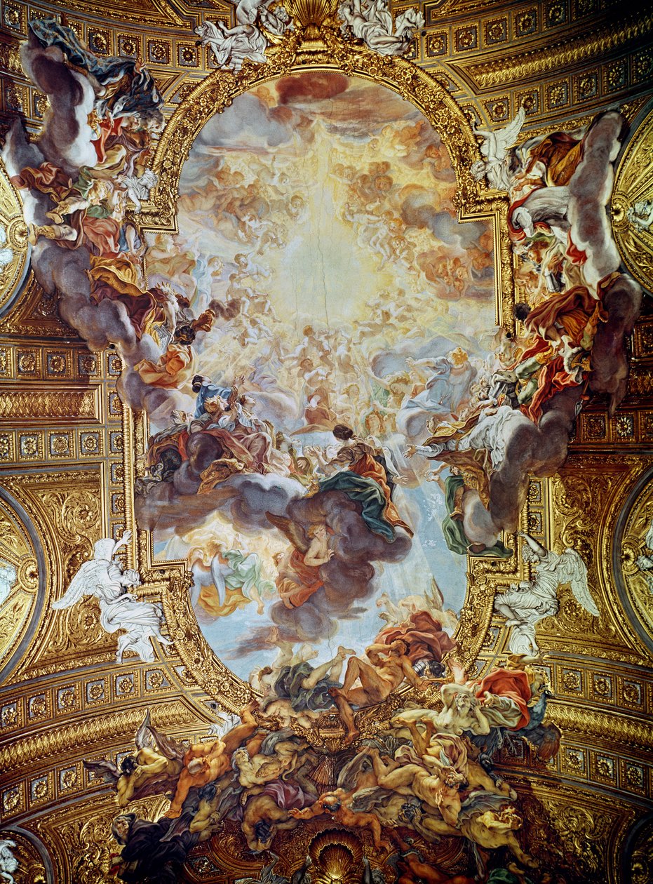 Trionfo nel nome di Gesù da Giovanni Battista Gaulli