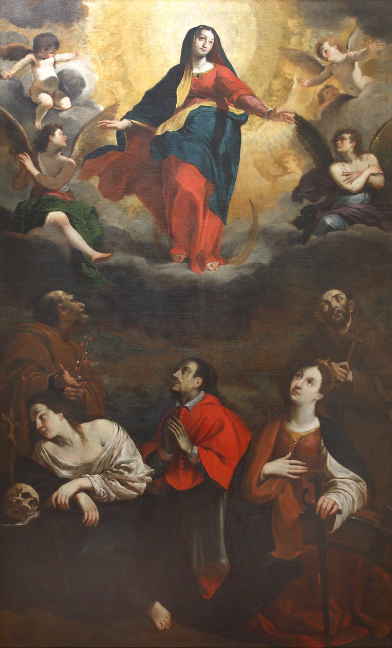 Immacolata Concezione con Santi da Giovanni Battista Mercati