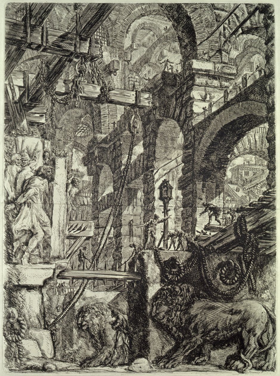 Carceri V, 1760 da Giovanni Battista Piranesi