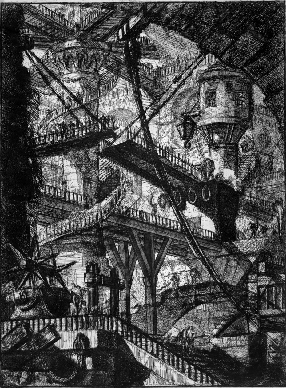 Carceri. Cartella 7 da Giovanni Battista Piranesi