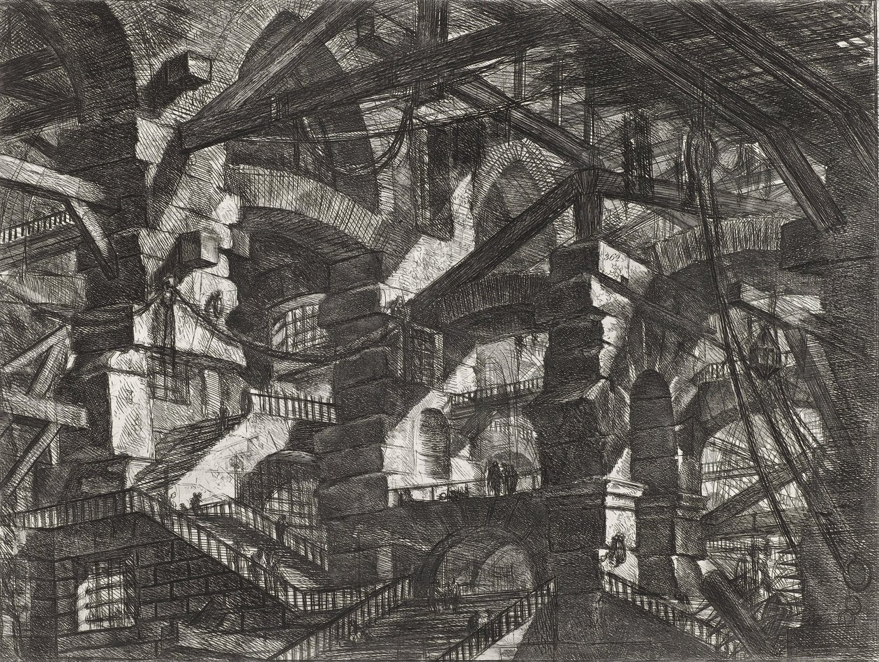 Serie Carceri, Tavola XIV da Giovanni Battista Piranesi