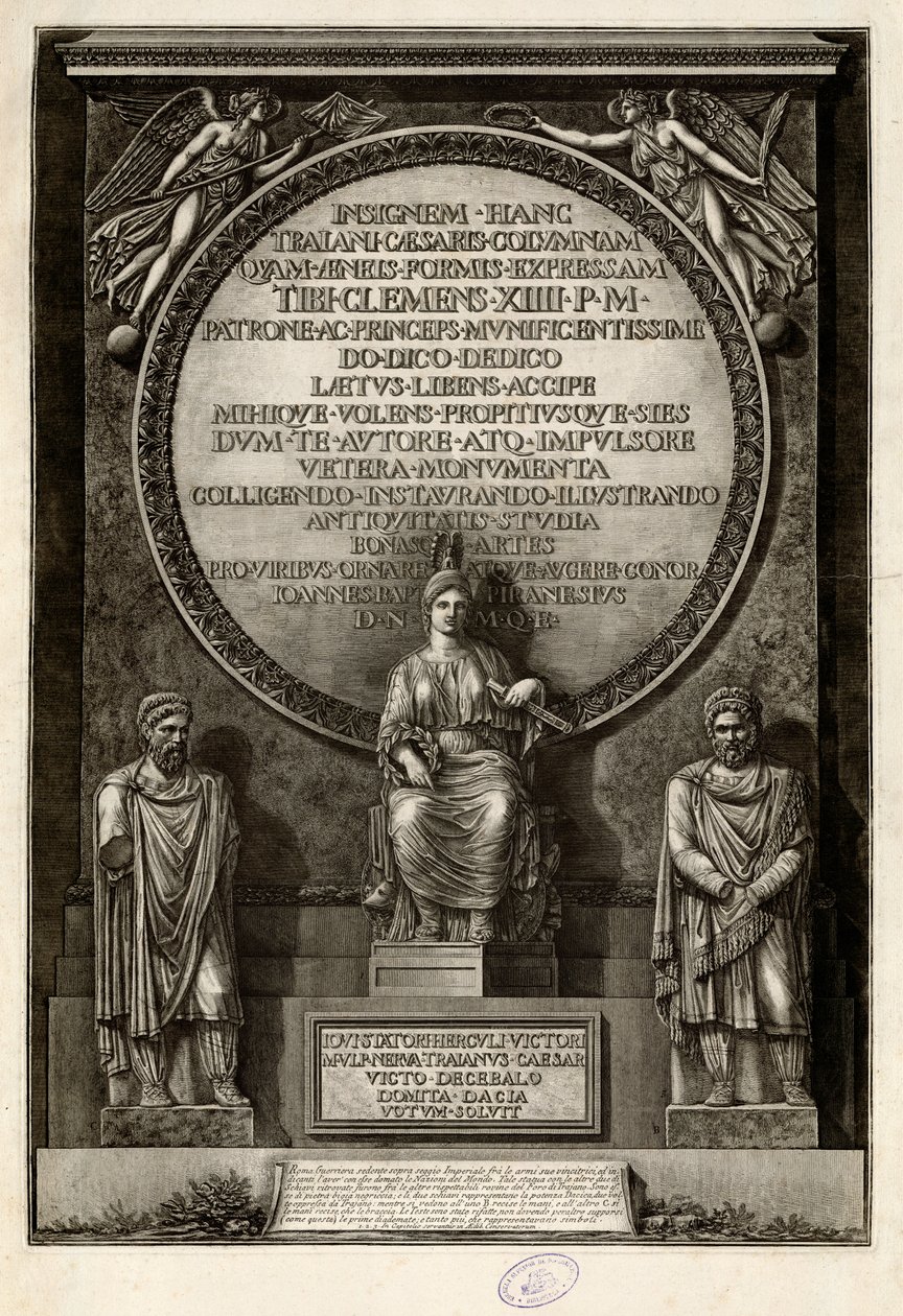 Frontespizio da Giovanni Battista Piranesi