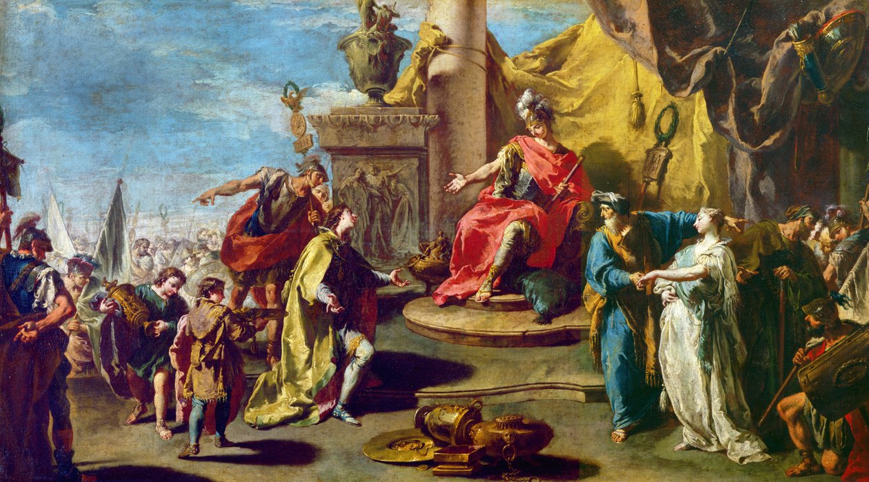 La continenza di Scipione da Giovanni Battista Pittoni