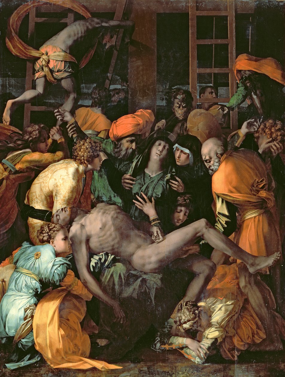 La deposizione dalla croce, 1529 da Giovanni Battista Rosso Fiorentino