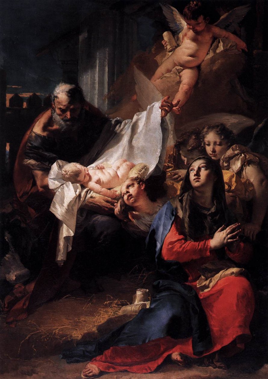 Natività da Giovanni Battista Tiepolo