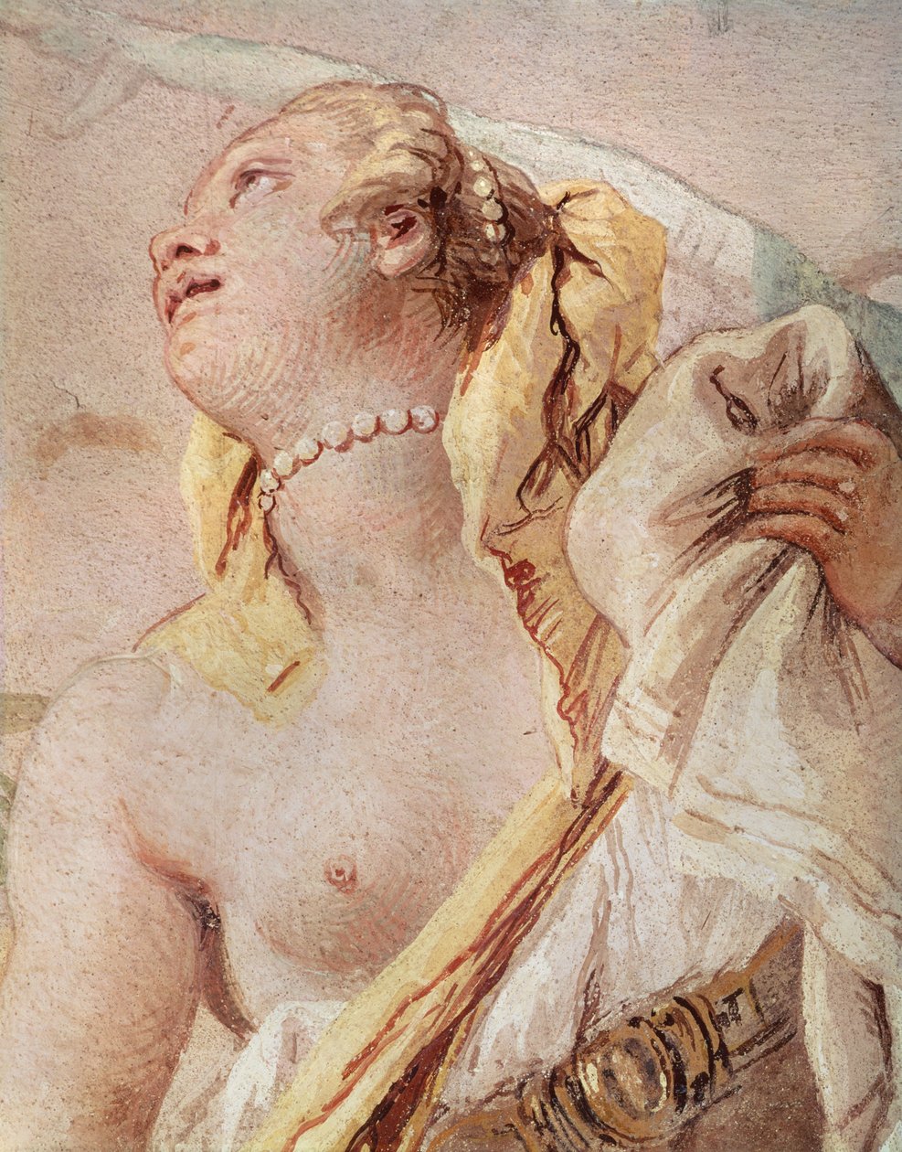 Rinaldo abbandona Armida, dettaglio di Armida, da 