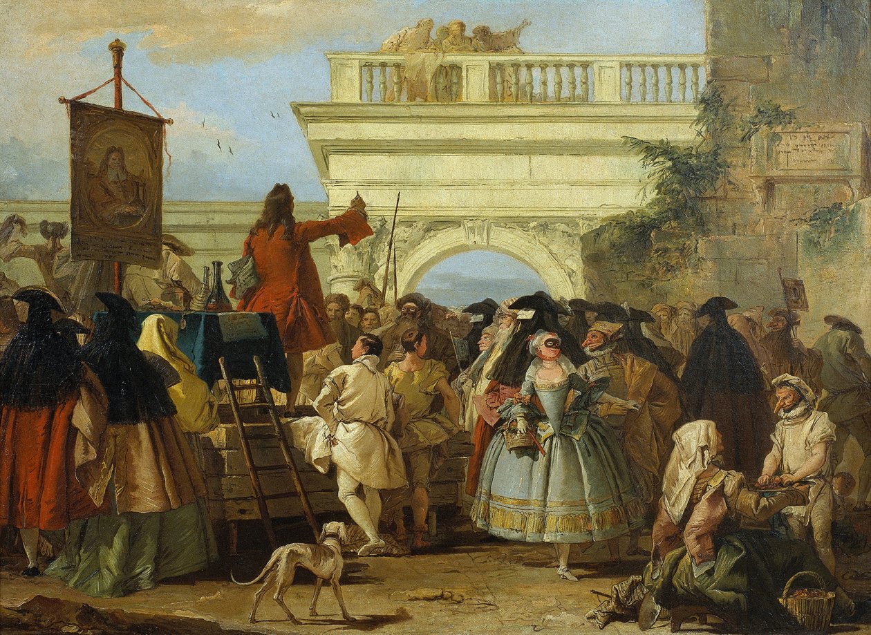 Il Ciarlatano da Giovanni Battista Tiepolo