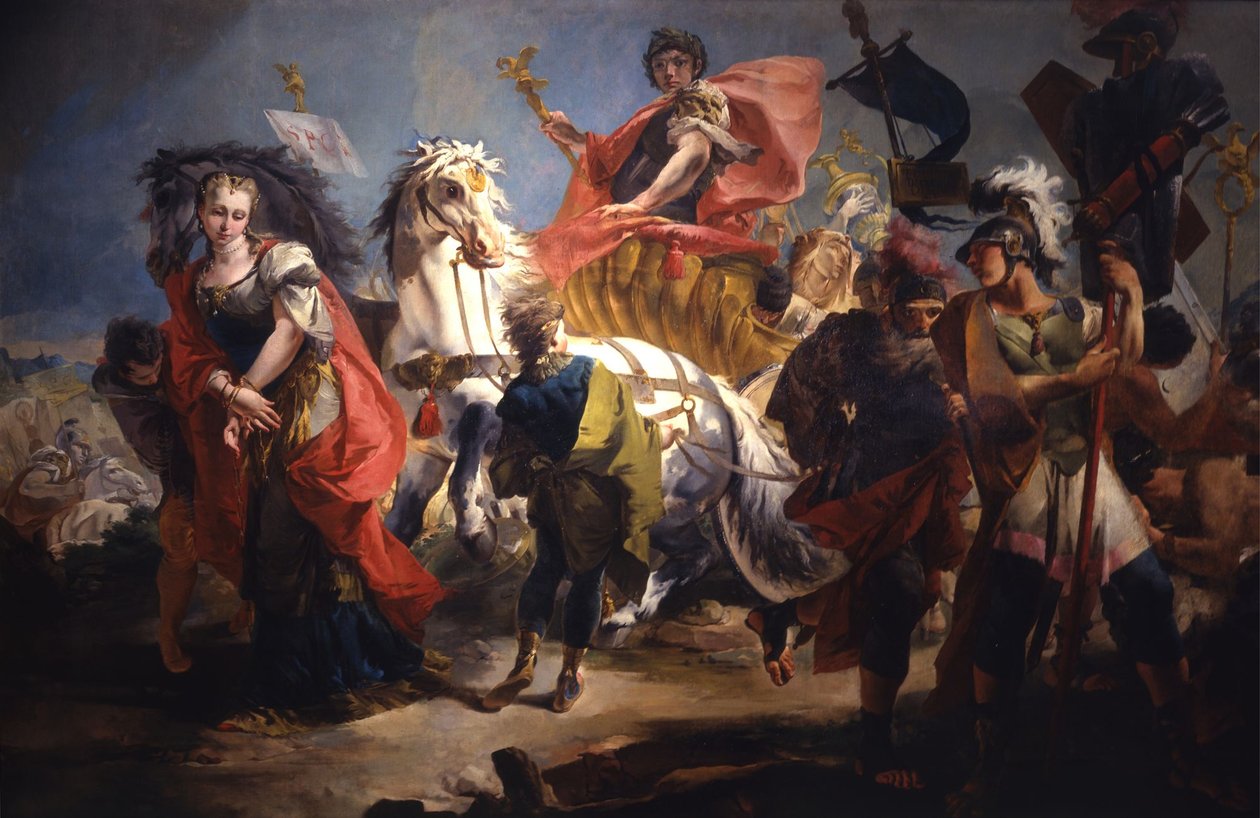 Trionfo di Aureliano da Giovanni Battista Tiepolo