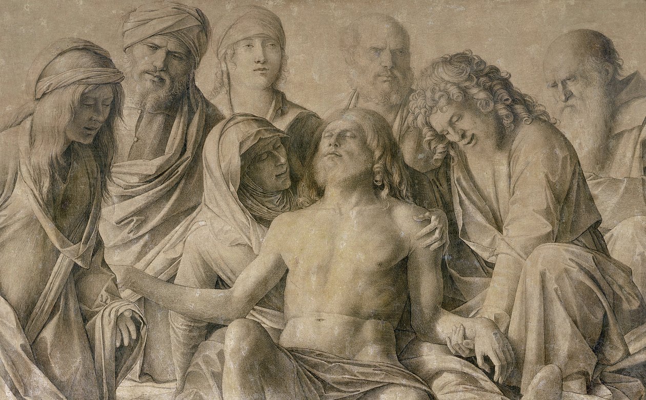 Pietà, Il Cristo morto da Giovanni Bellini