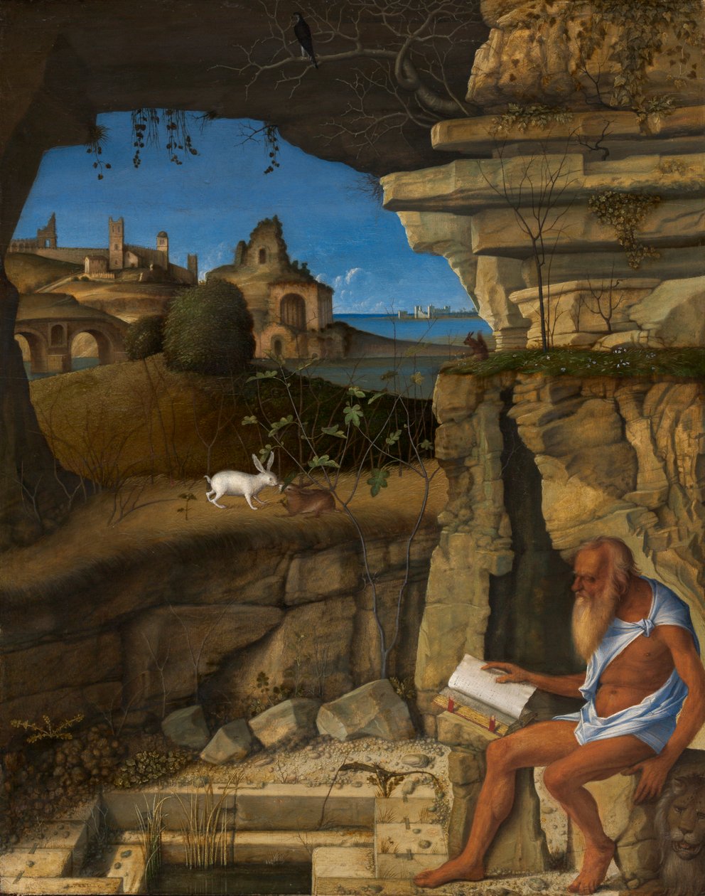 San Girolamo che legge, 1505 da Giovanni Bellini
