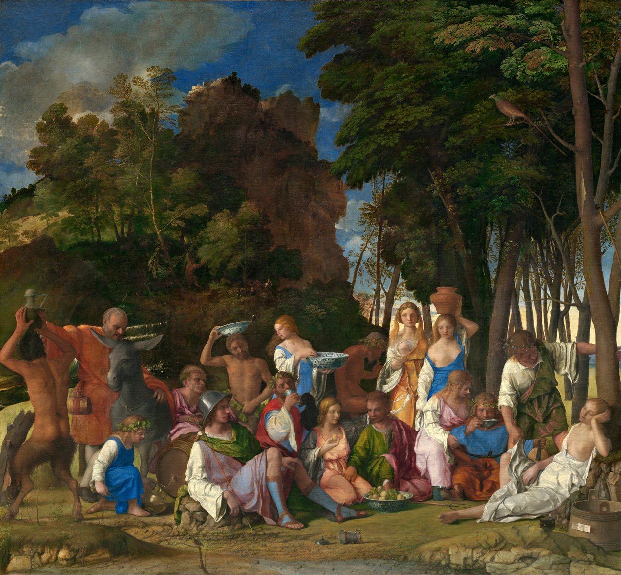 La festa degli dei da Giovanni Bellini
