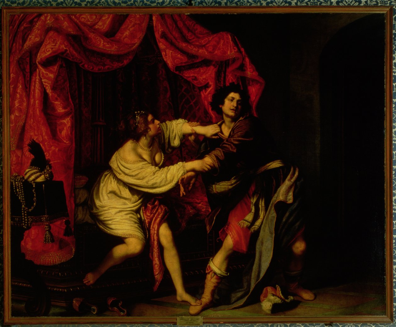 Giuseppe e la moglie di Potifar da Giovanni Biliverti