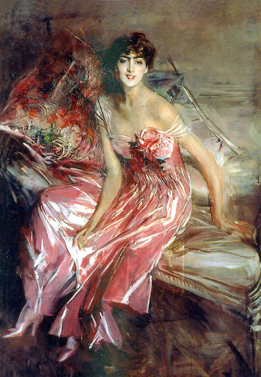 Signora in rosa da Giovanni Boldini