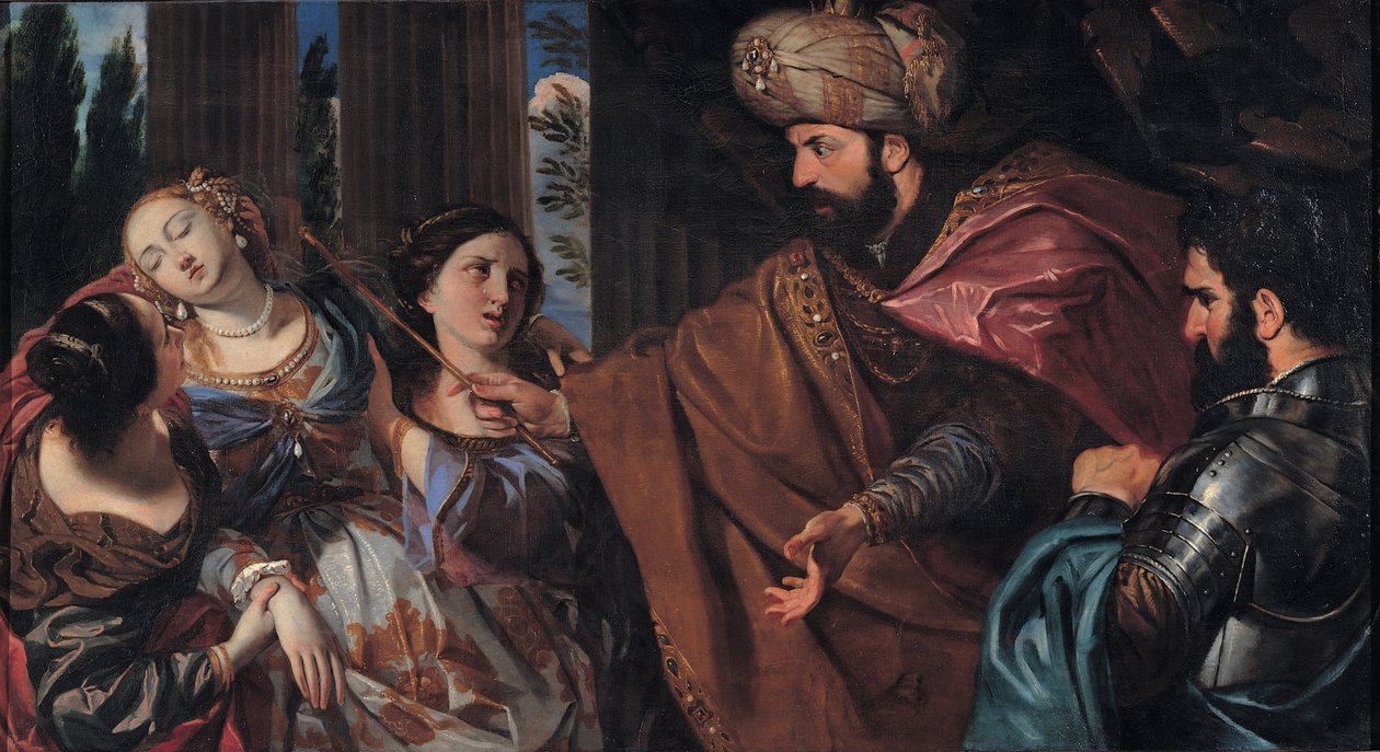 Ester davanti ad Assuero da Giovanni Battista Bonacina