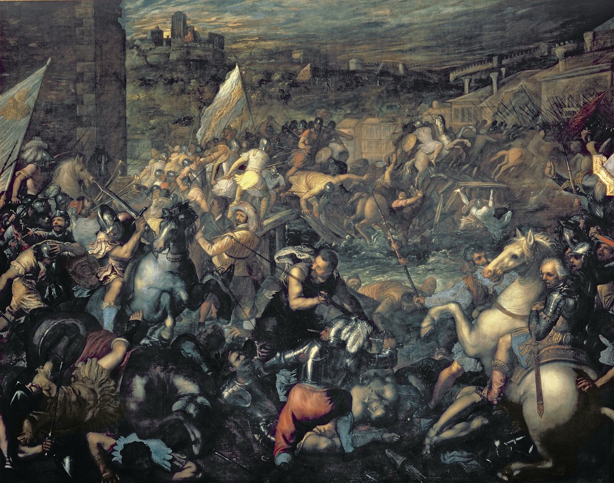 Gattamelata e Venezia che conquista Verona da Giovanni Contarini