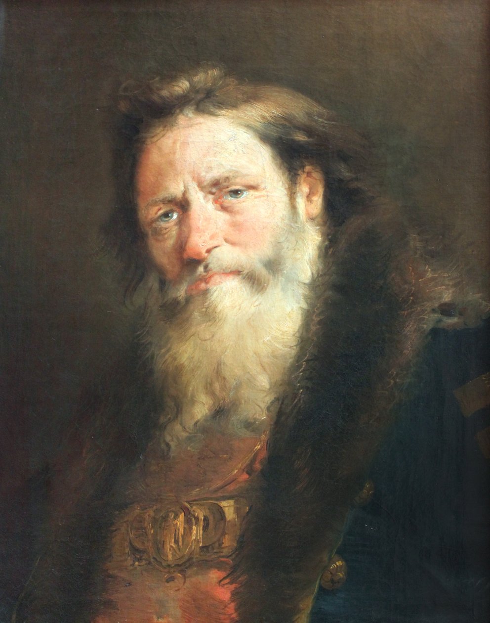 Testa di un Vecchio da Giovanni Domenico Tiepolo