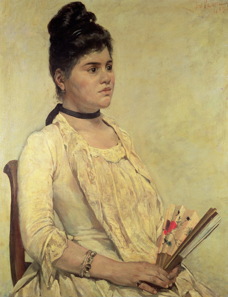 Ritratto della figliastra, 1889 da Giovanni Fattori