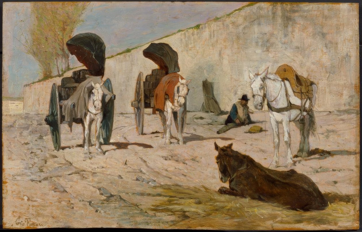 Carro romano da Giovanni Fattori