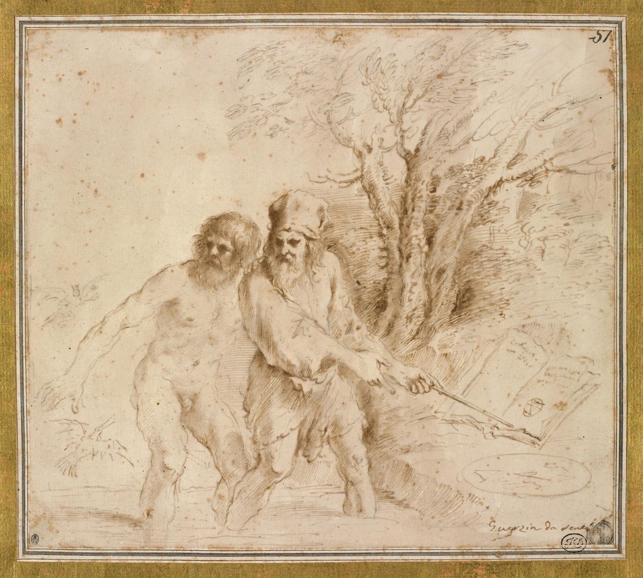 Un soggetto astrologico da Giovanni Francesco Barbieri