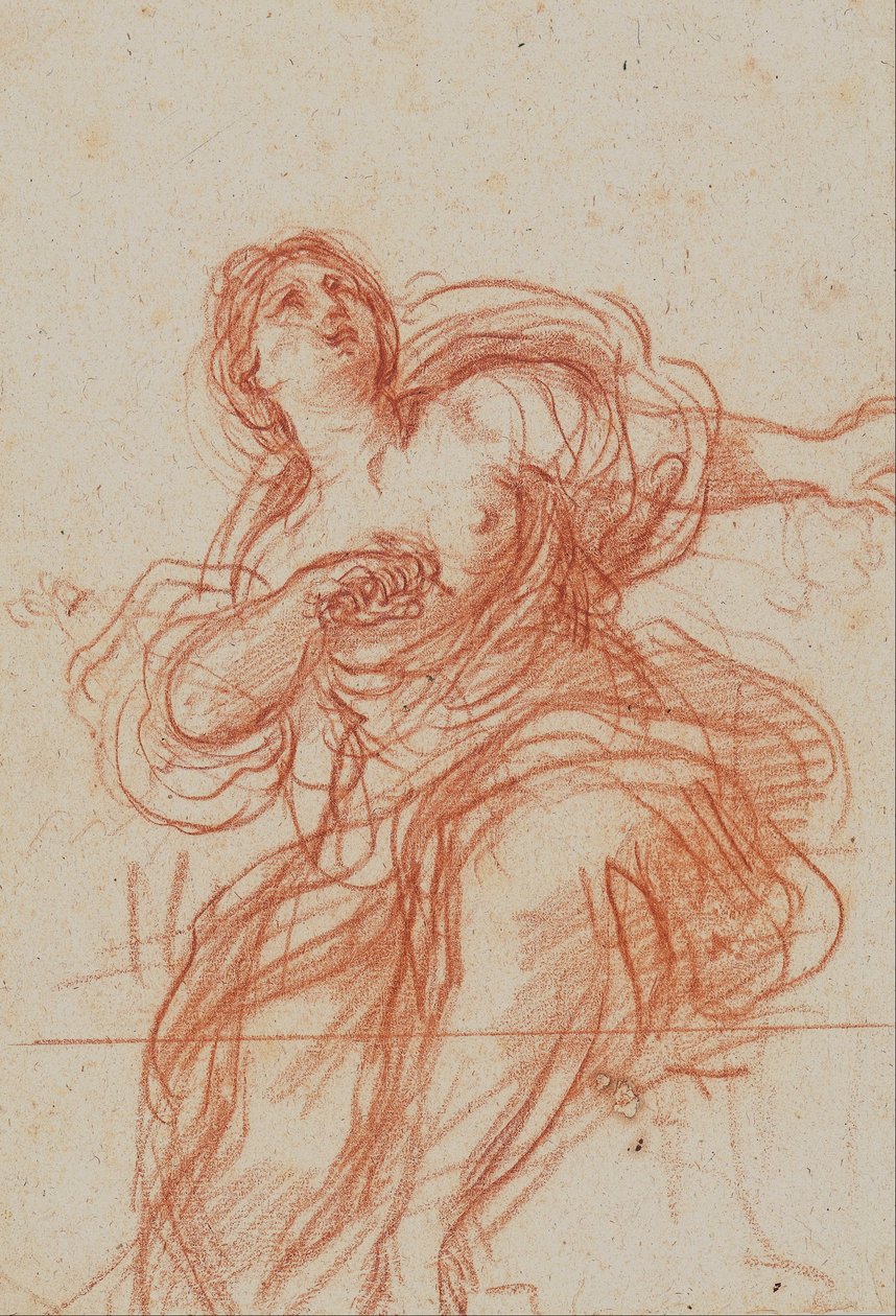 Morte di Lucrezia da Giovanni Francesco Barbieri