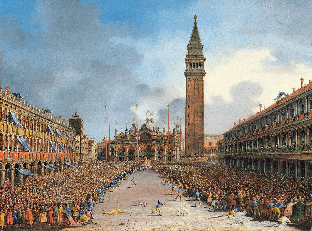 Il Doge nel Pozzetto in Piazza San Marco da Giovanni Grubacs
