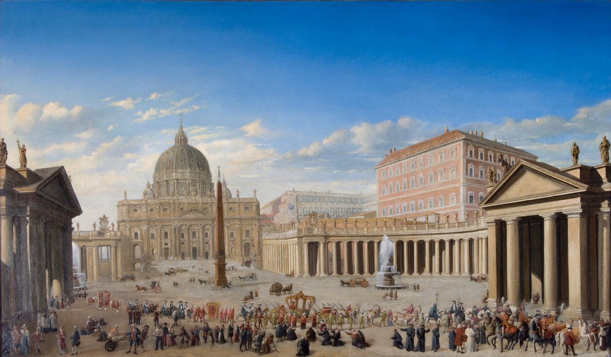 San Pietro, Roma da Giovanni Paolo Pannini