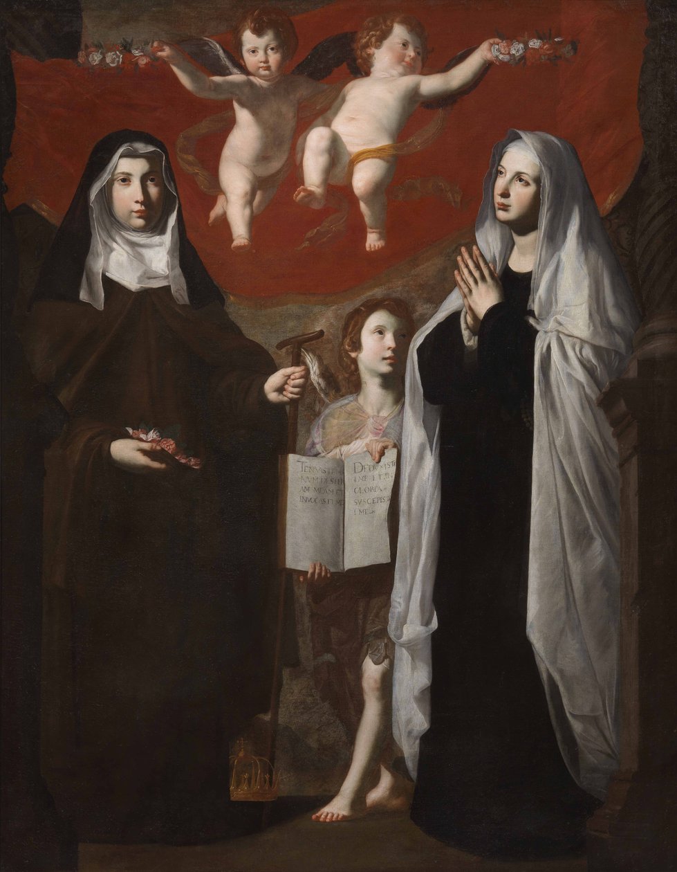 Santa Elisabetta e santa Francesca Romana da Giovanni Ricca