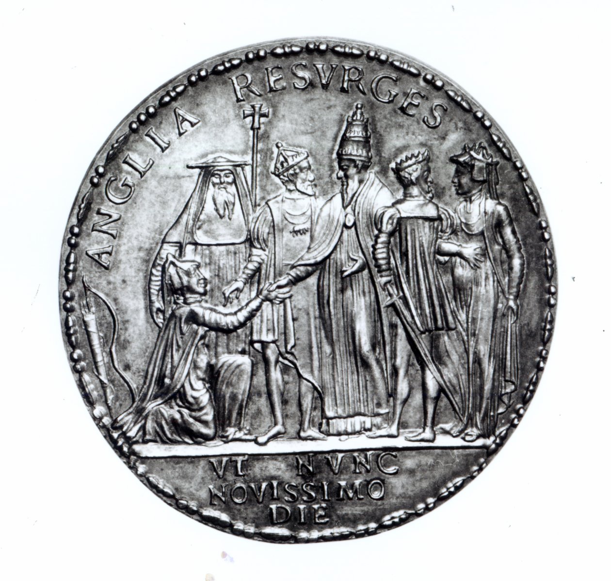 Medaglia coniata da Papa Giulio III per commemorare il ritorno dell