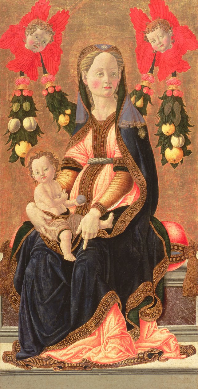 Madonna con Bambino, c.1450 da Giovanni di Francesco del Cervelliera