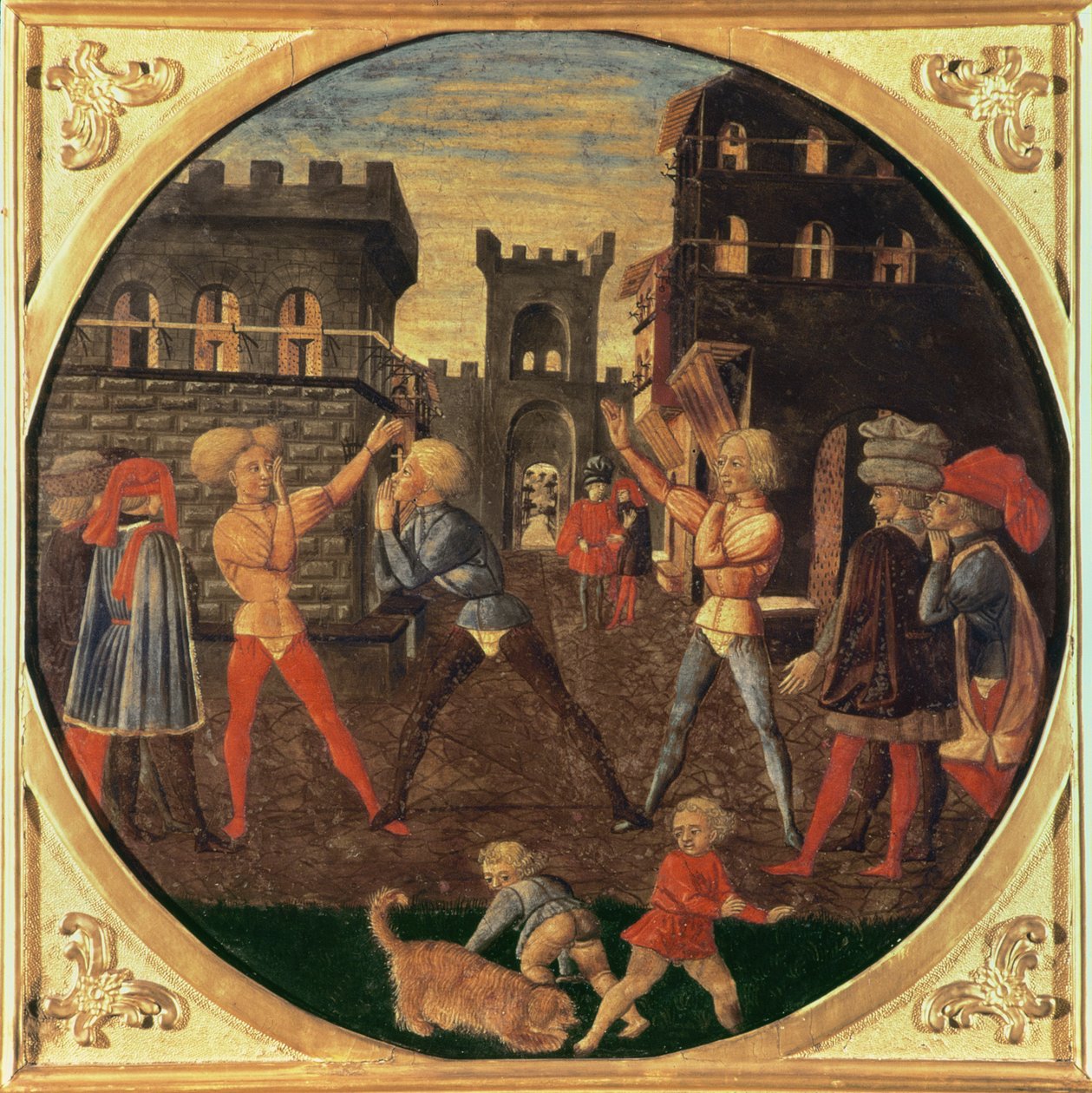Il Gioco del Civettino da Giovanni di Ser Giovanni