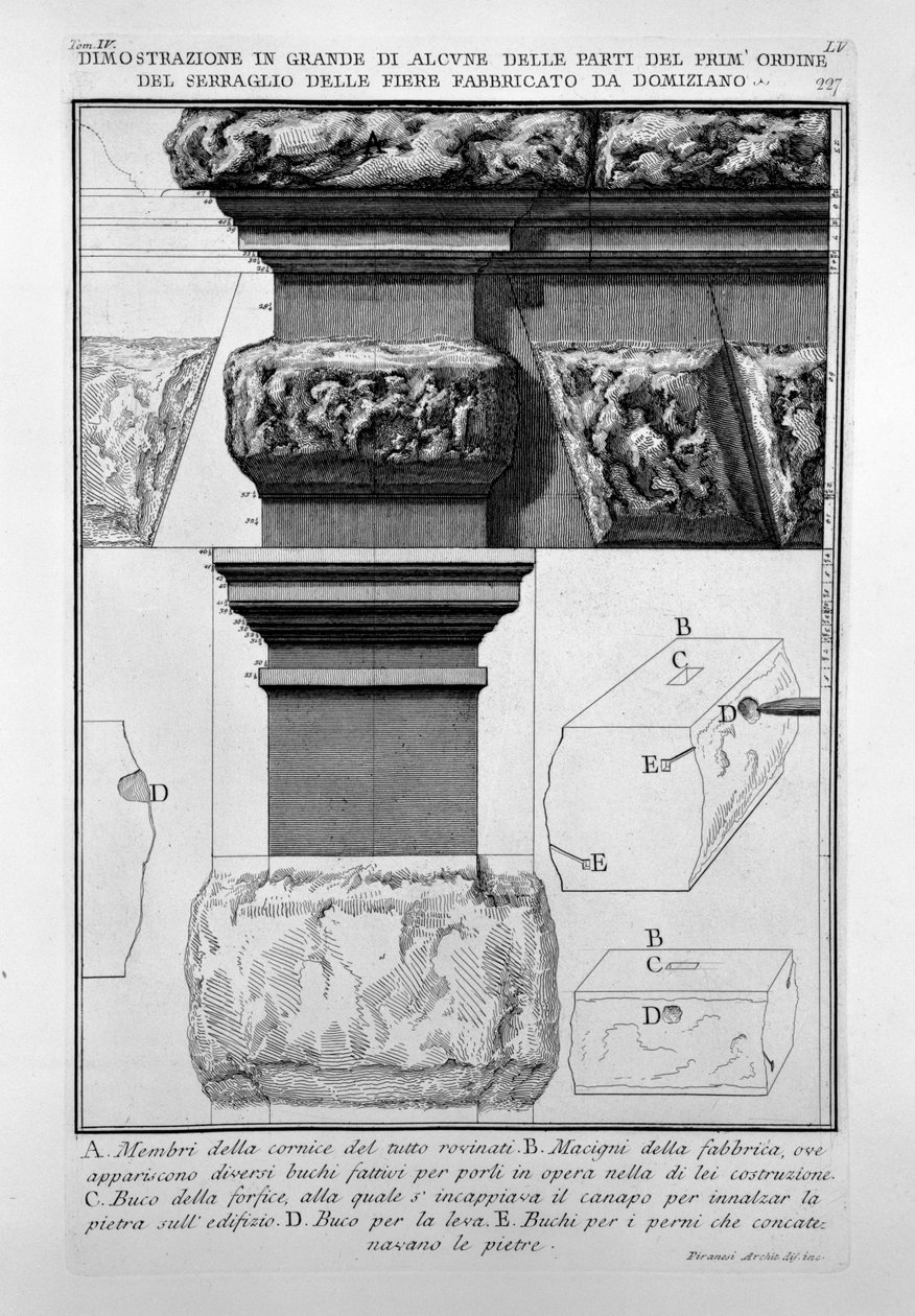 Seraglio delle Fiere da Giovanni Battista Piranesi