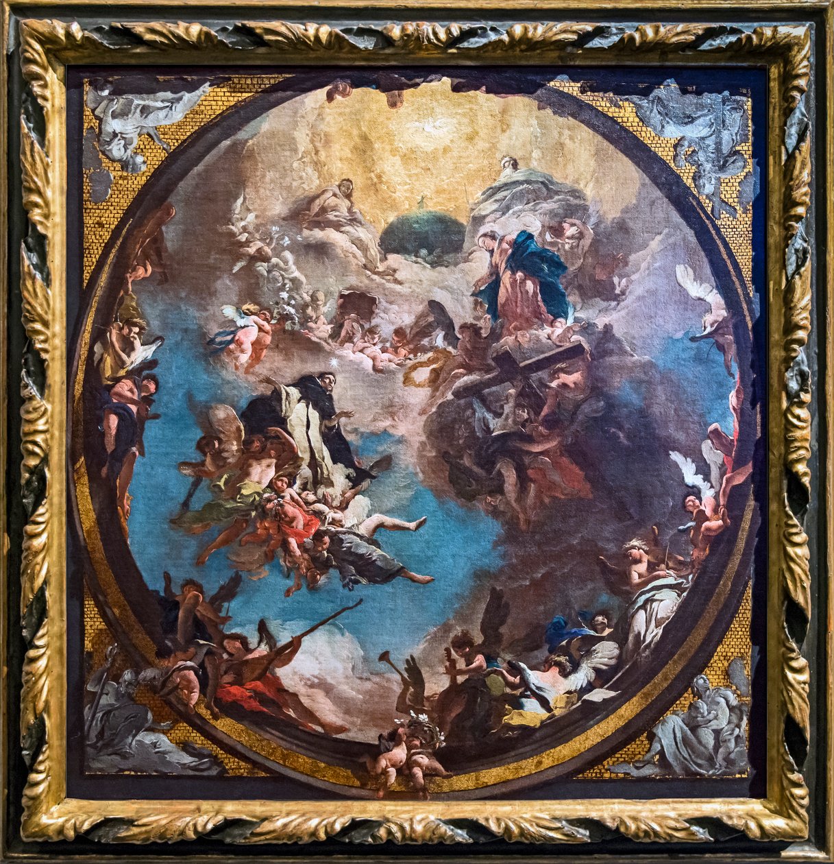 La gloria di San Domenico da Giovanni Battista Tiepolo