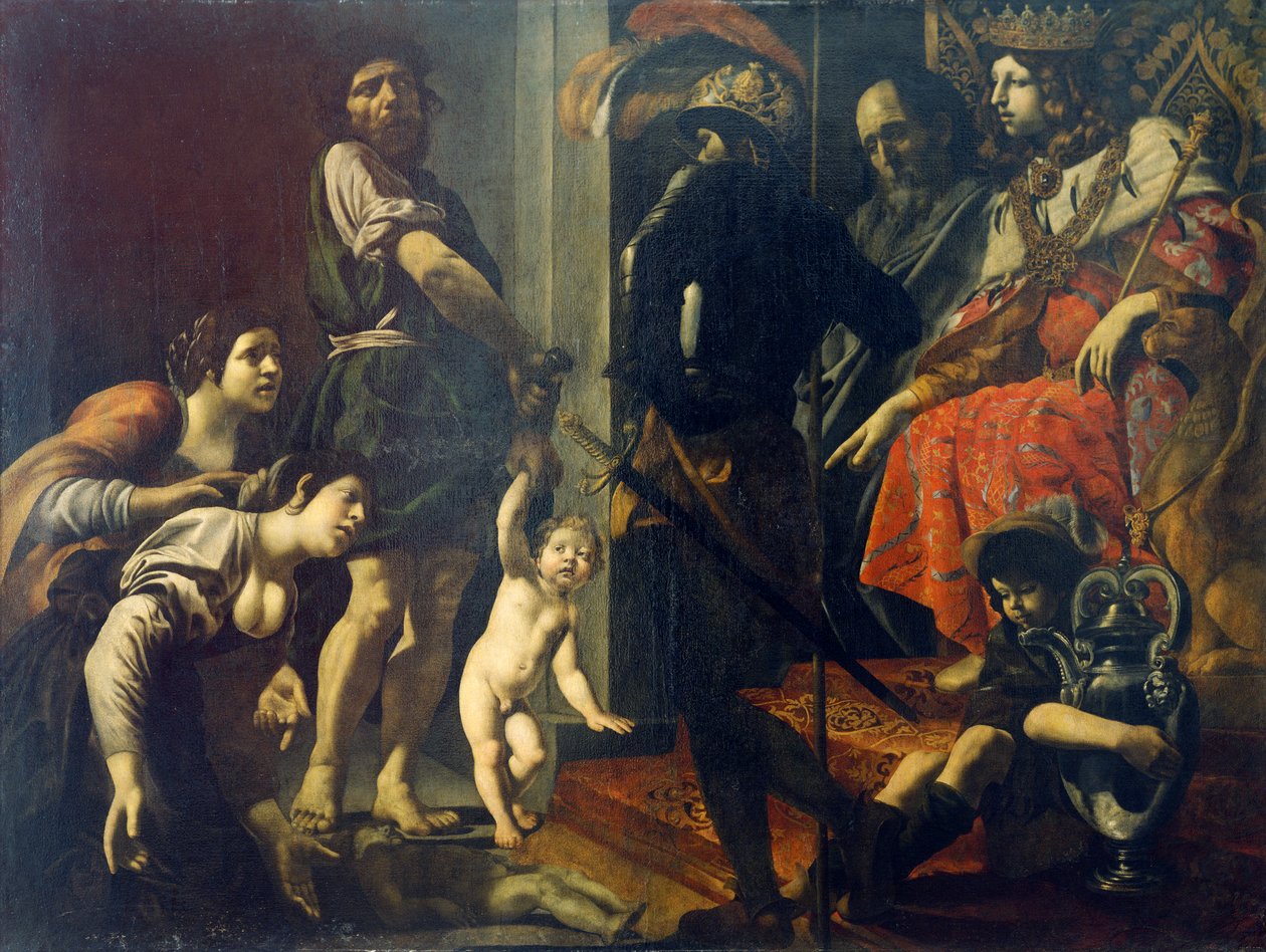 Giudizio di Salomone da Giovanni Battista Caracciolo