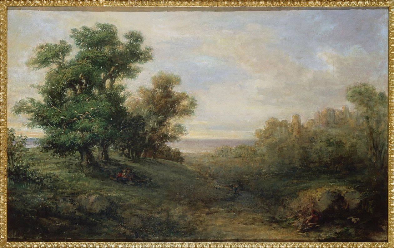 Paesaggio italiano da Giovanni Carnovali