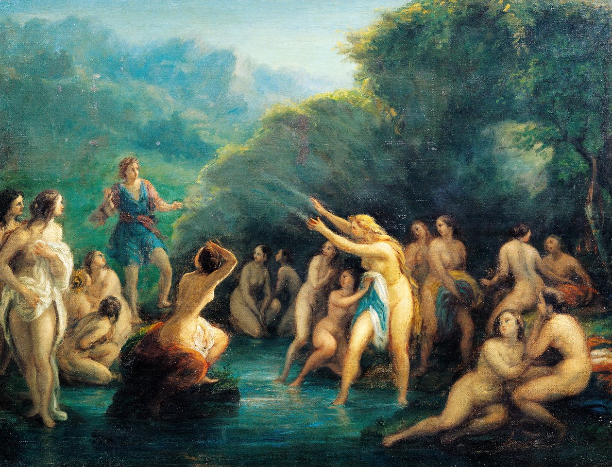Diana e Atteone da Giovanni Carnovali