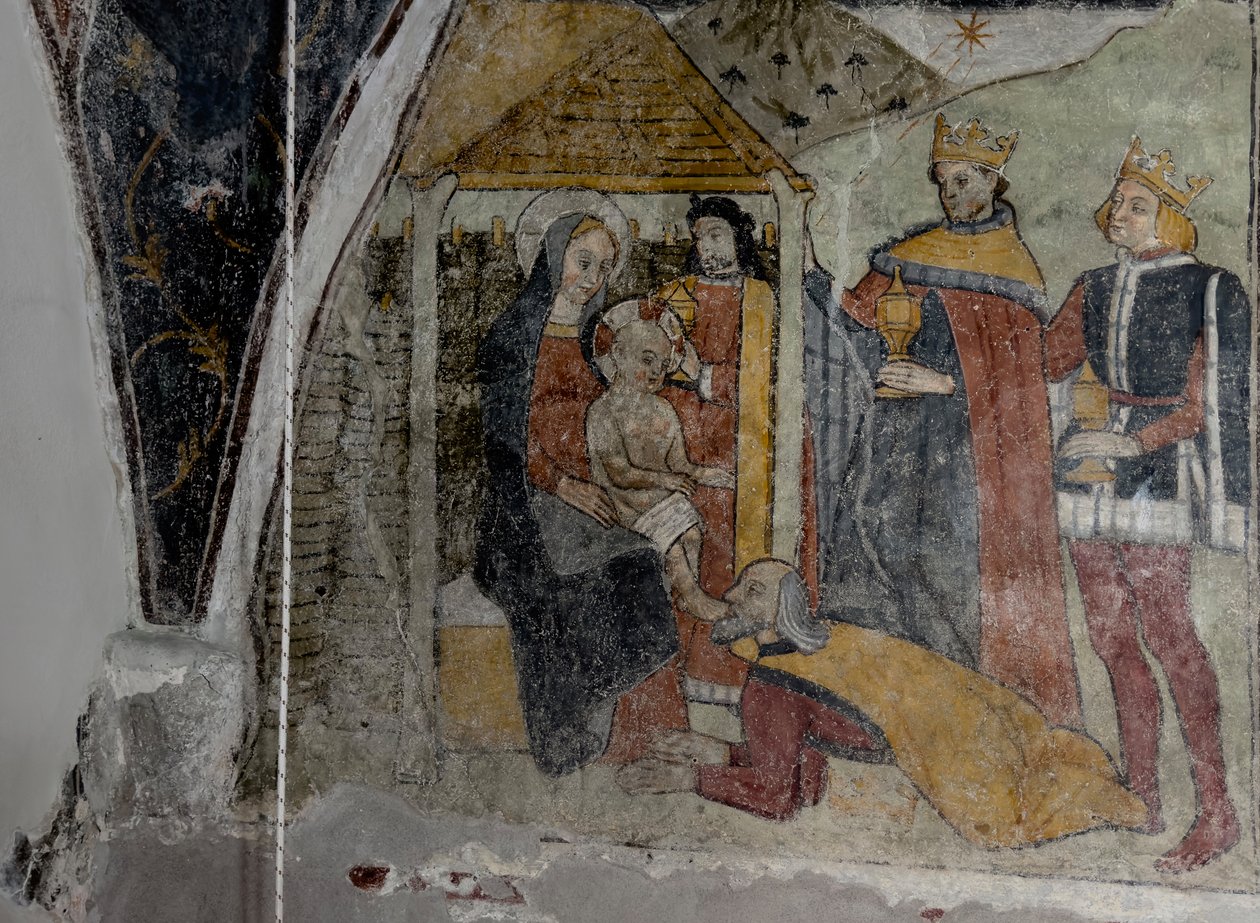 Gli affreschi della cappella dell