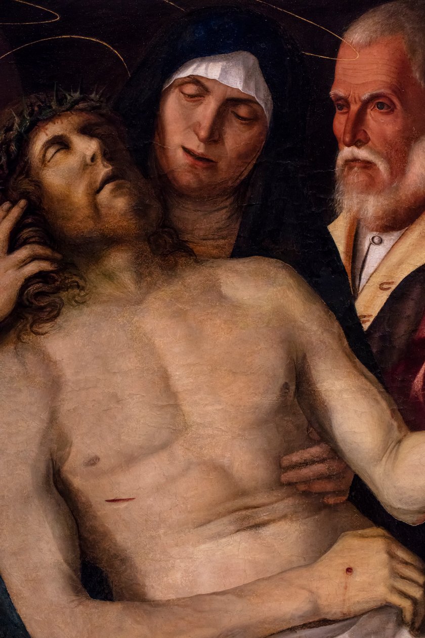 Compianto di Cristo, 1502 circa (tecnica mista su legno di pioppo) da Giovanni (workshop of) Bellini