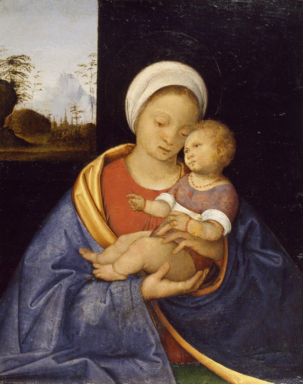 Madonna col Bambino, 1510-15 da Giovanni Agostino da Lodi