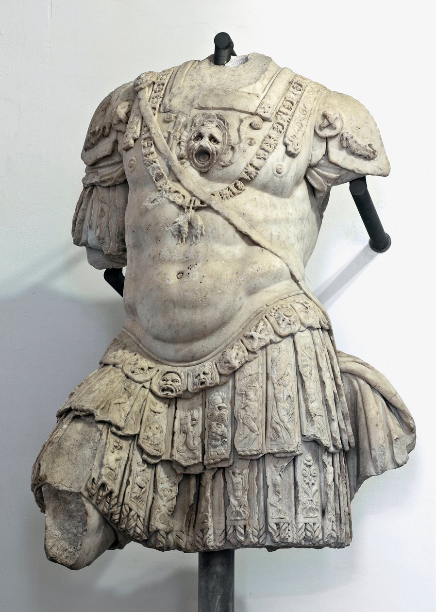 Busto in marmo di Andrea Doria (1466-1560), condottiero e ammiraglio di Genova. Scultura di Giovanni Angelo Montorsoli (1507-1563) Genova, Palazzo Ducale da Giovanni Angelo Montorsoli