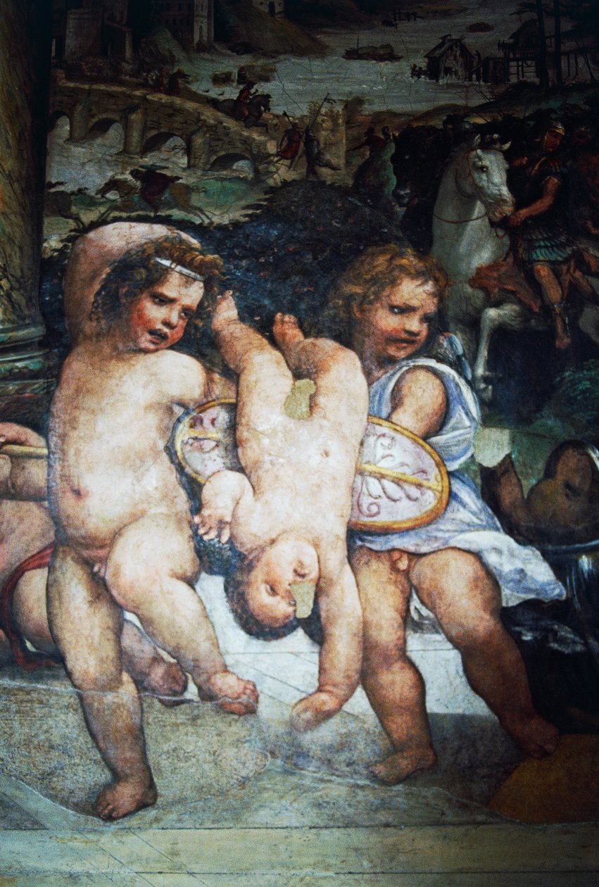Matrimonio di Alessandro Magno e Rossana (dettaglio) da Giovanni Antonio Bazzi Sodoma