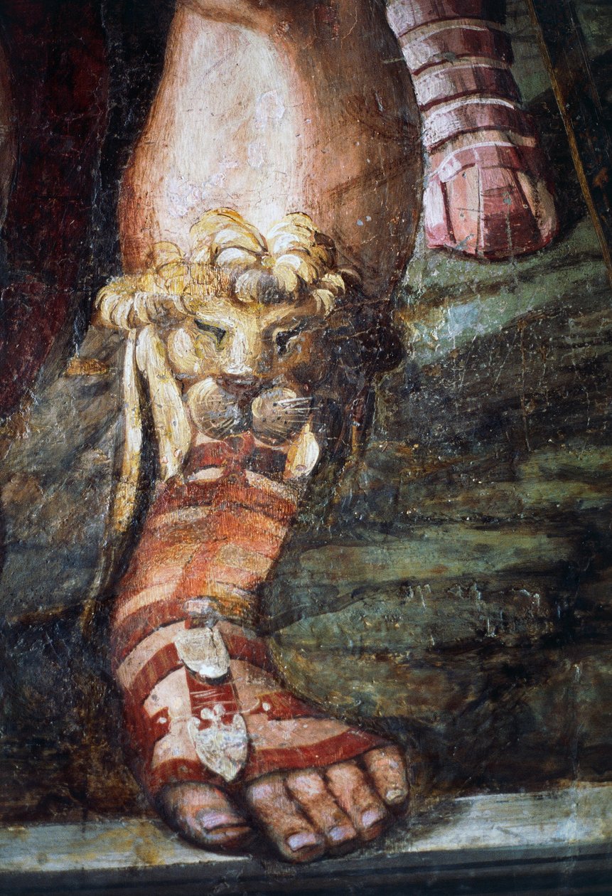 Matrimonio di Alessandro Magno e Rossana (dettaglio) da Giovanni Antonio Bazzi Sodoma
